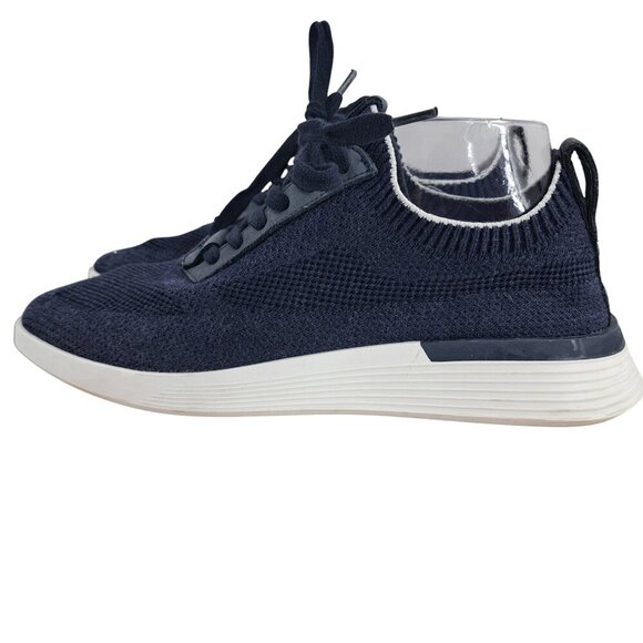 Wolf & Sheperd SupremeKnit Trainer Casual Tennis Shoes Sneakers Size 8 Mens Blue main image 4
